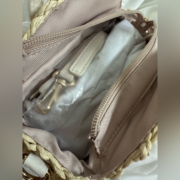 NWT Lauren Conrad Crossbody/Handheld Straw Purse - Picture 5 of 7